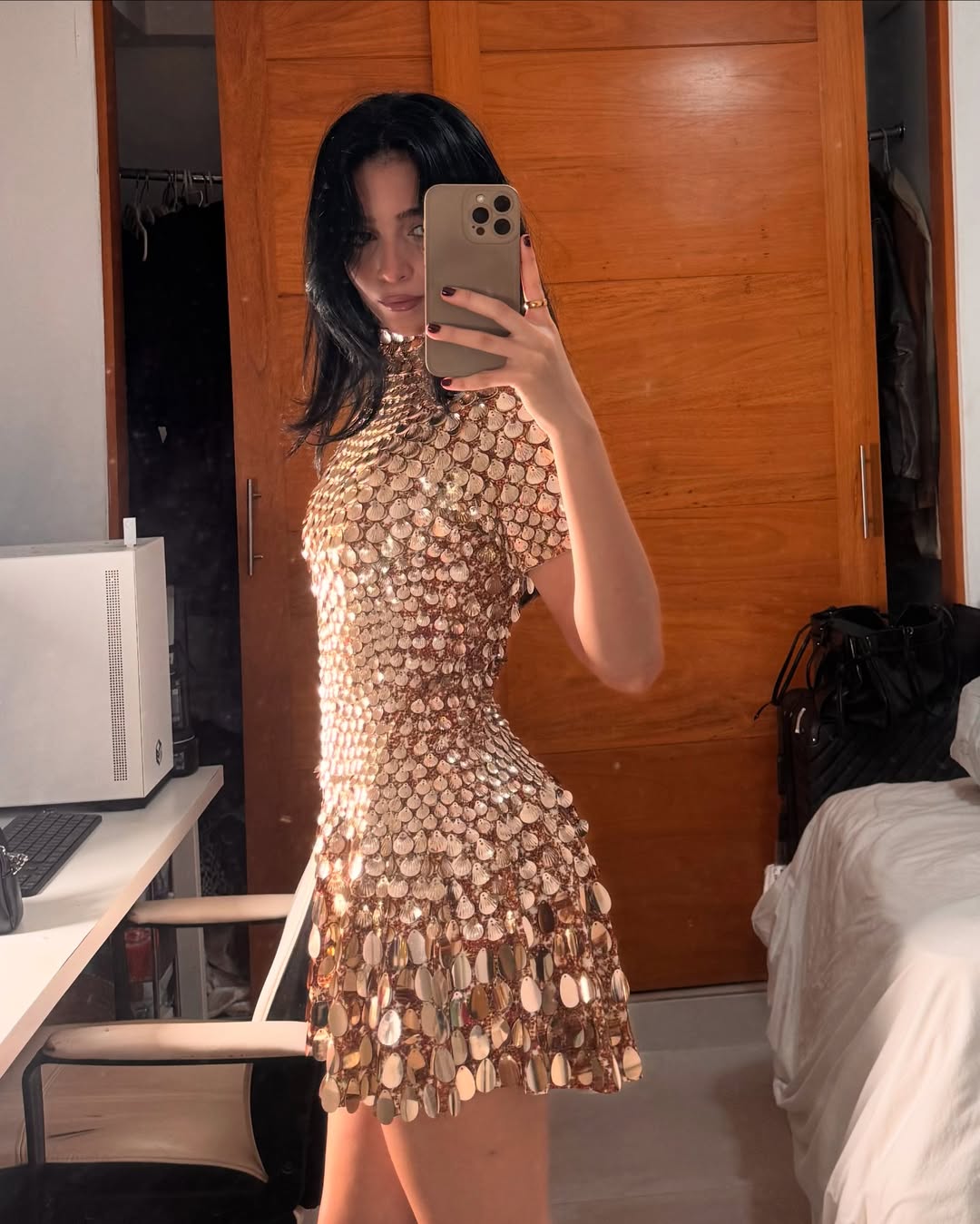 Ysella | Flare Mini Jurk