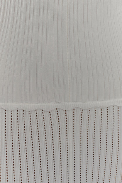 Gebreide Pointelle Maxi Jurk Dinah