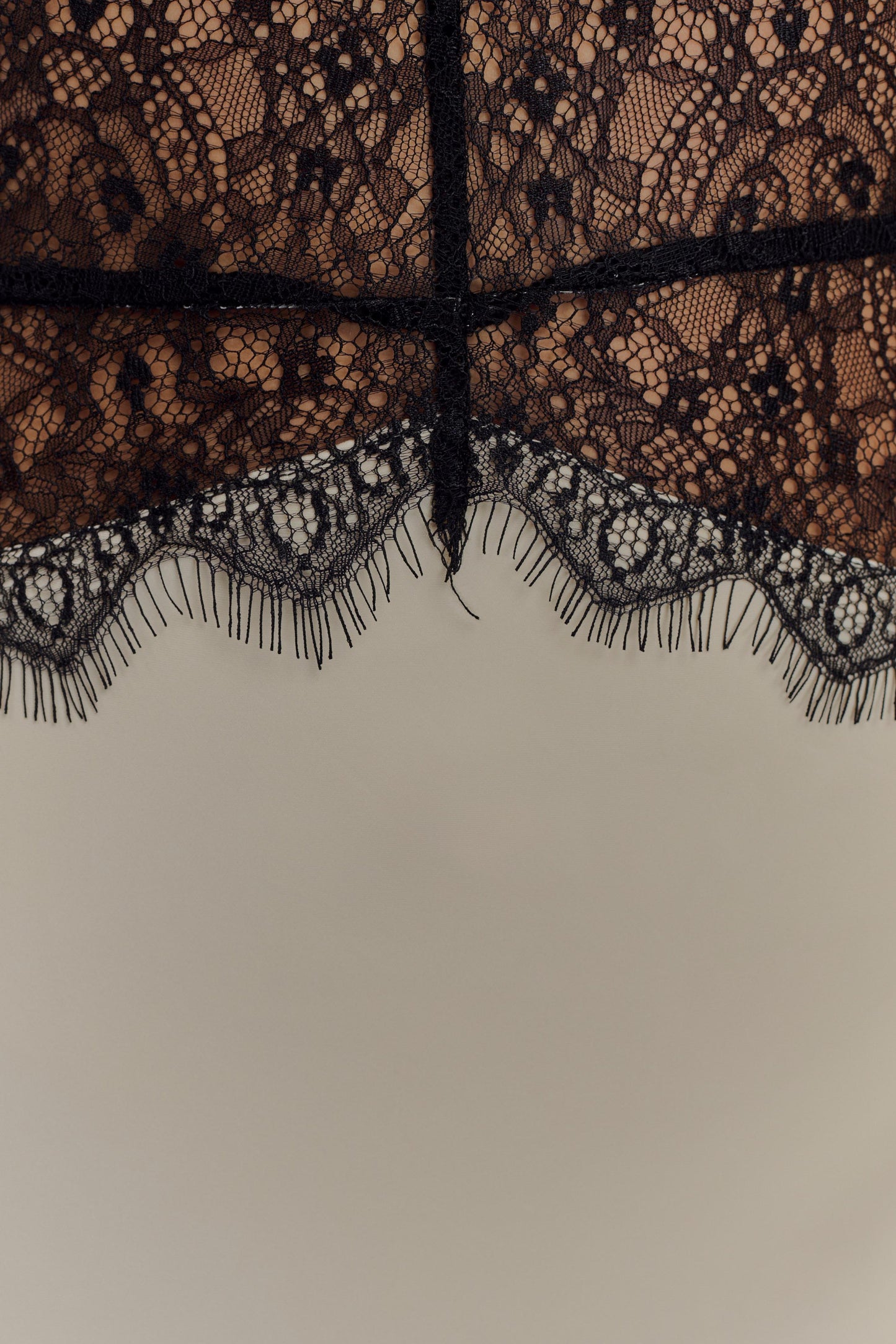 Celina Lace&Latin Satin dress