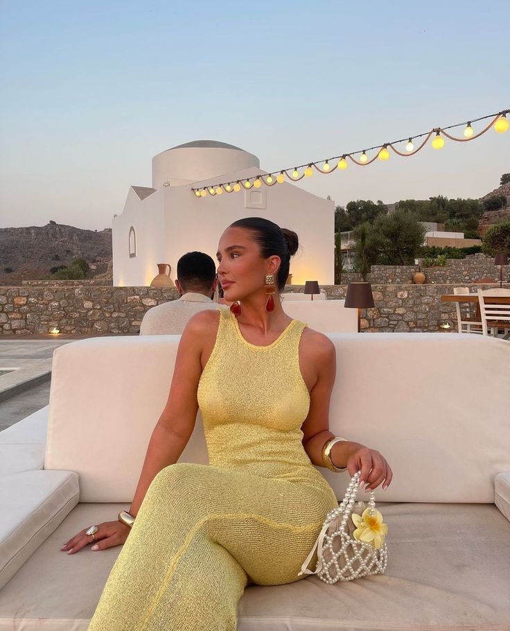 Elsie | Mouwloze Maxi-jurk