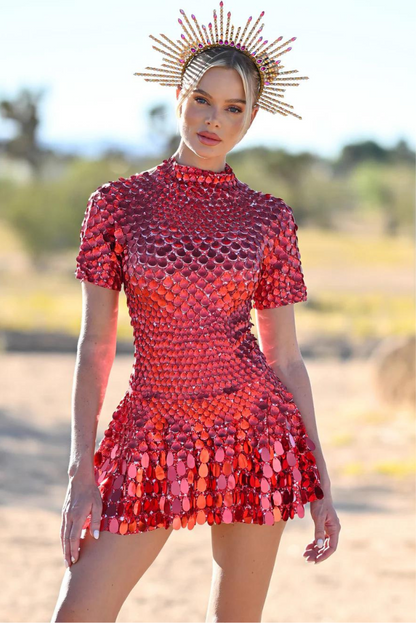 Zuleika | Glimmer Mini Jurk