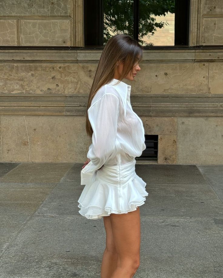 Brynlee | Plissé Mini Jurk