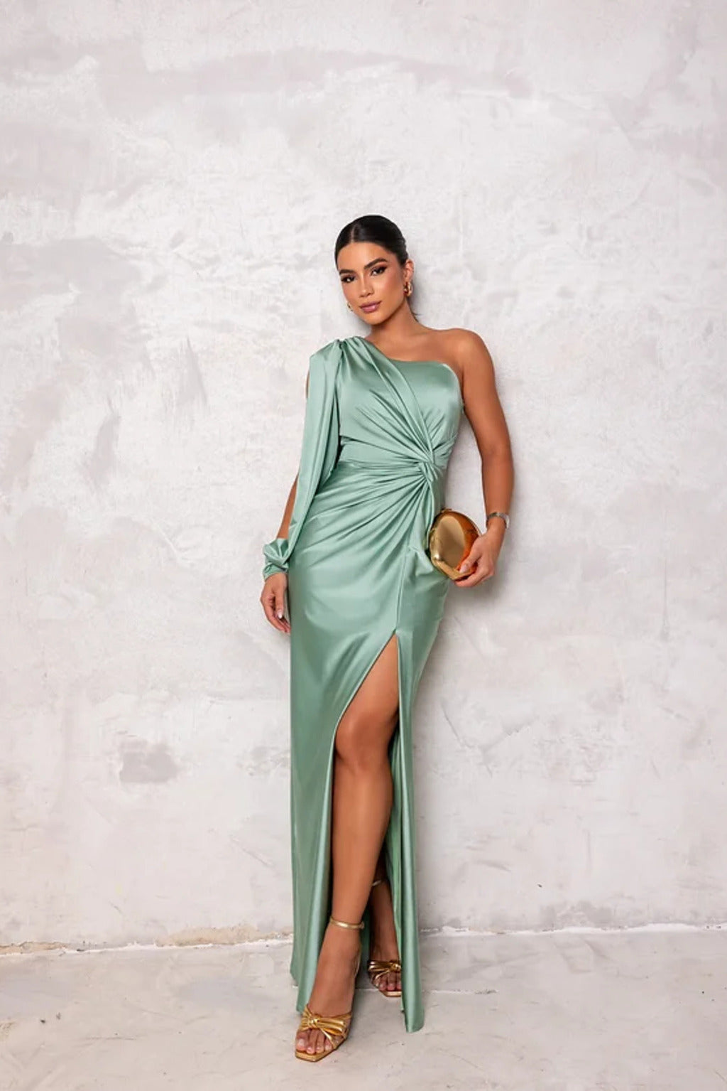 Ada | Glamour Draped Gown