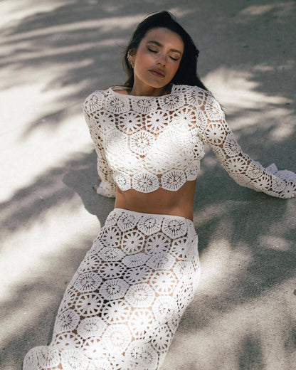 Aubriella | Lange Mouwen Wrap Set