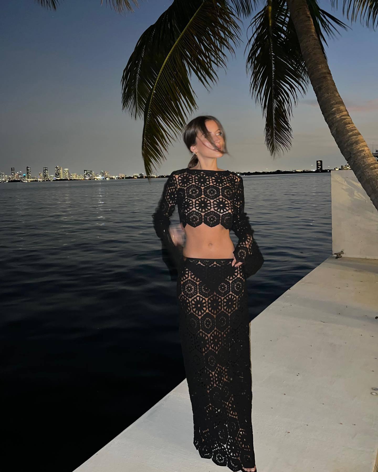 Aubriella | Lange Mouwen Wrap Set