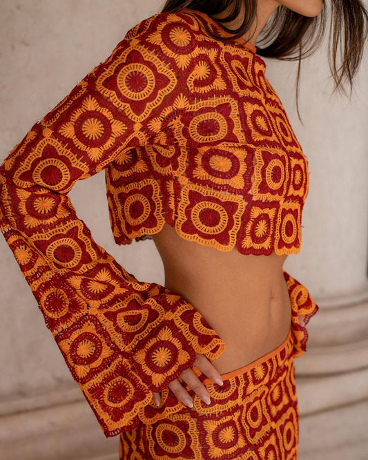 Kamryn | Lange Mouwen Wrap Set