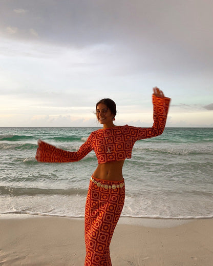 Kamryn | Lange Mouwen Wrap Set