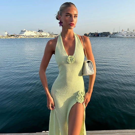 Claire | Mouwloze Maxi-jurk