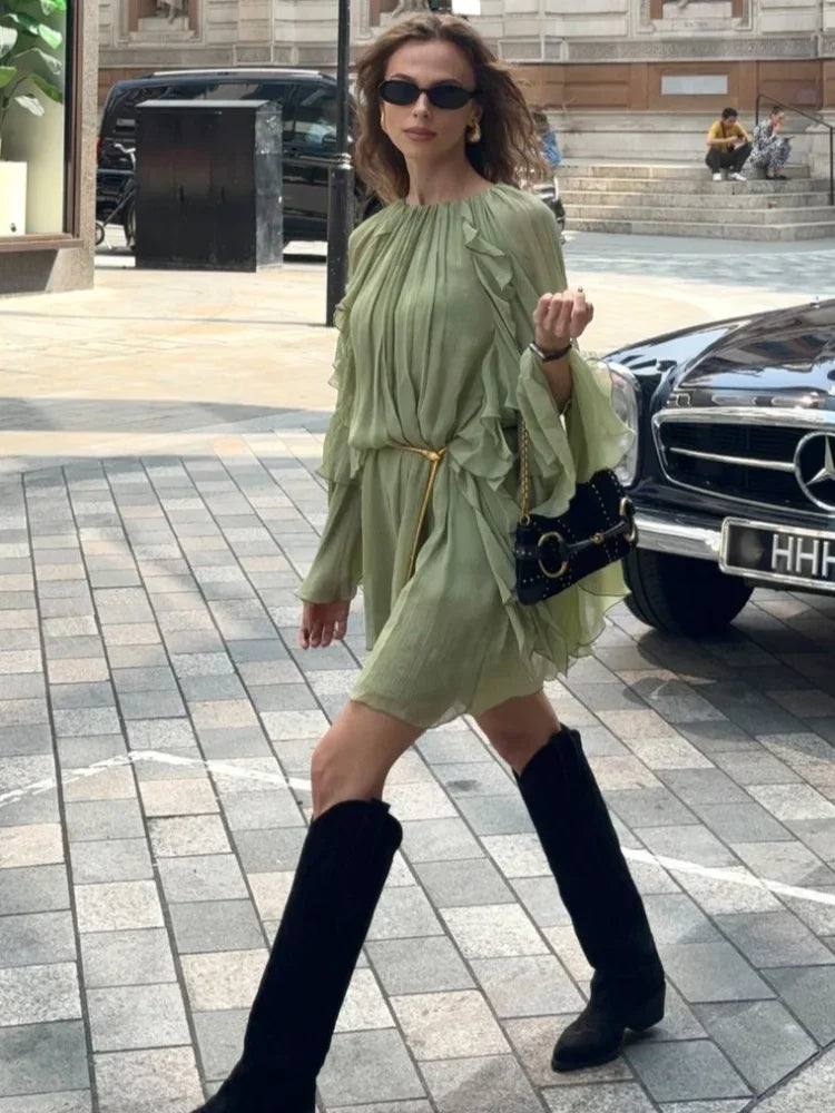 Selene | Dromerige Vloeiende Jurk