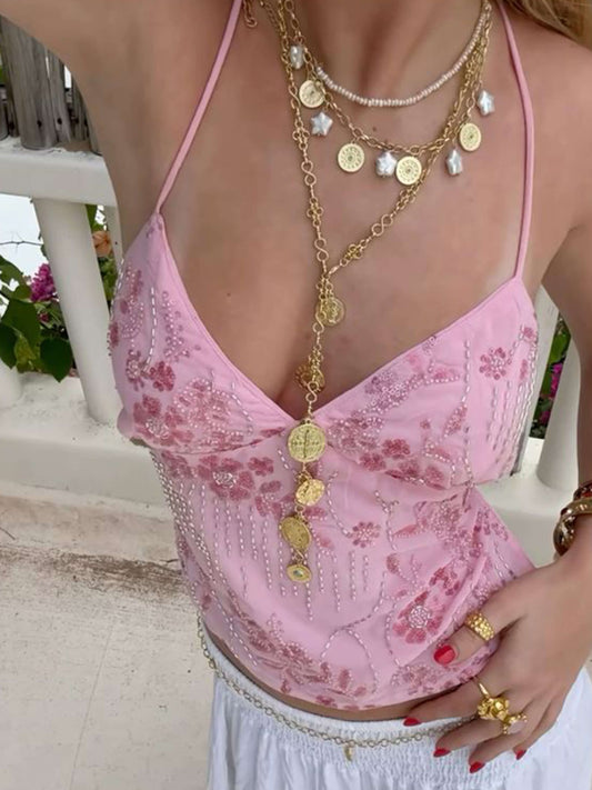 Daisy | Twinkelende Bloemblaadjes Top