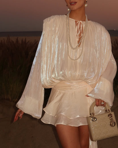 Sylvie | Ruffle Mini Jurk