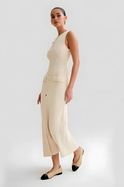Royale Elegance Maxi-Jurk
