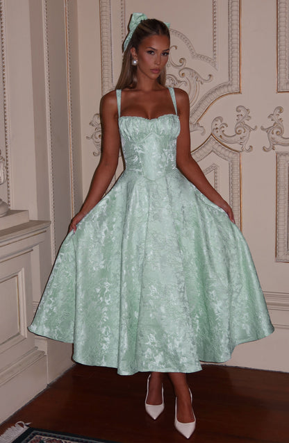 Amity Midi Dress - Mint