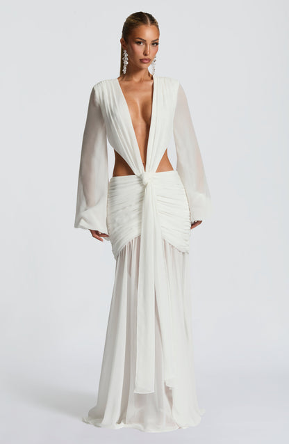 Andrina Maxi Dress - Ivory