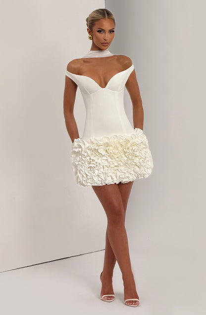 Aveta Mini Dress - Ivory