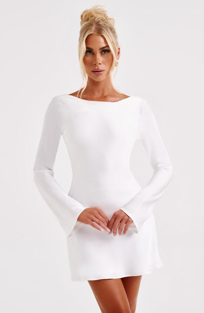 Bambi Mini Dress - Ivory