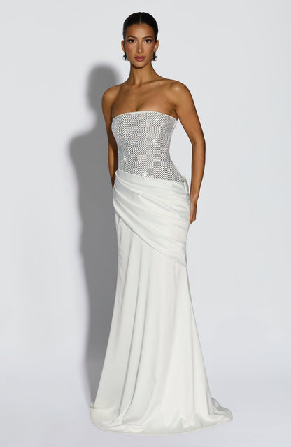Celestia Maxi Dress - Ivory