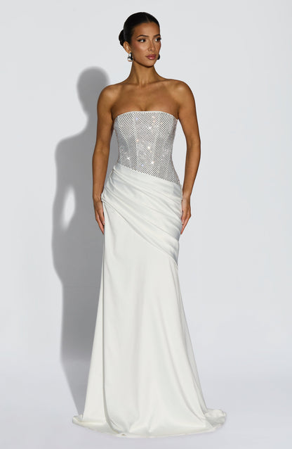 Celestia Maxi Dress - Ivory