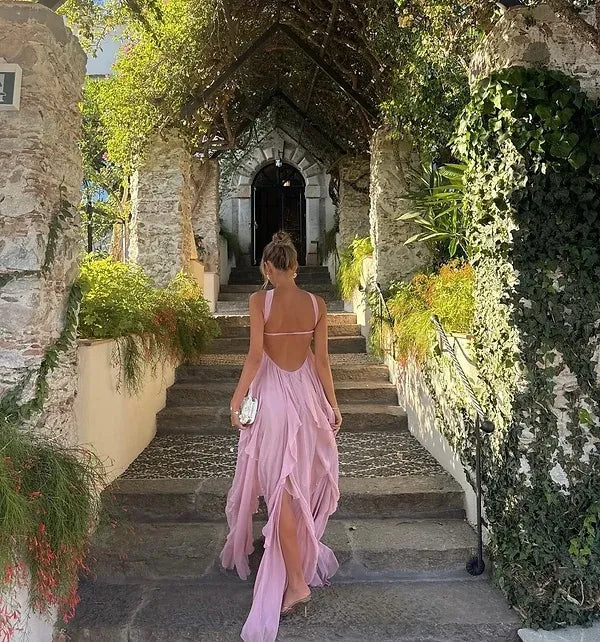 Ellowen | Dromerige Gelaagde Jurk