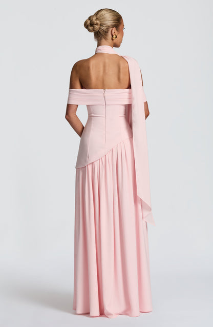 Delilah Maxi Dress - Blush