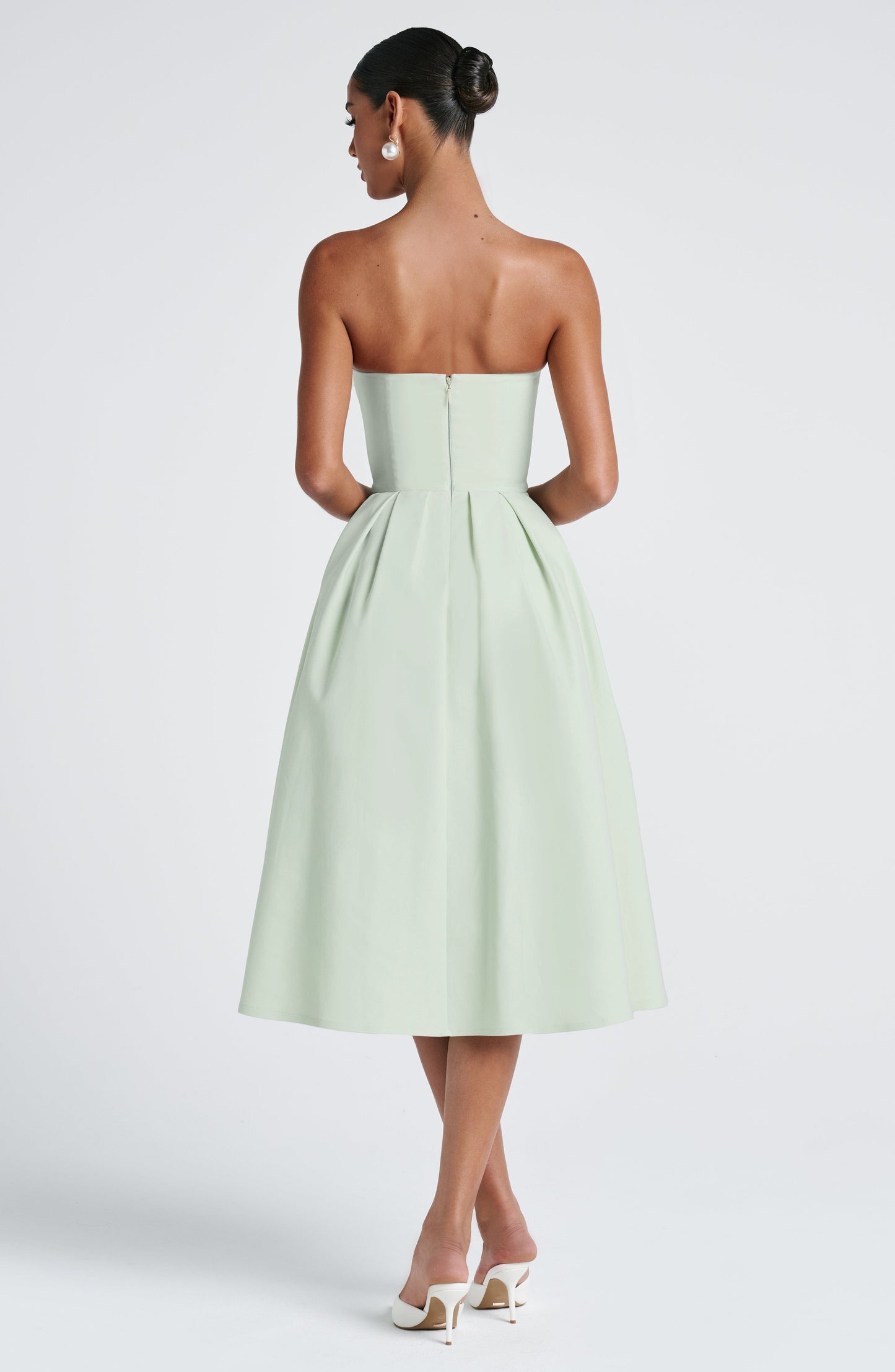 Edith Midi Dress - Mint