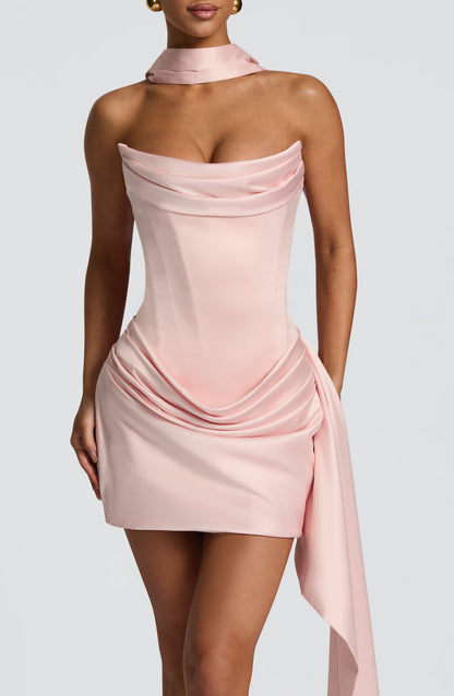 Mona Mini Dress - Blush