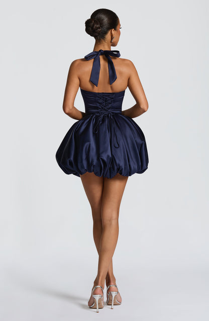 Prudence Mini Dress - Navy