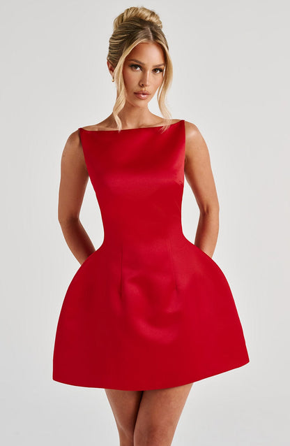 Jade Mini Dress - Rood