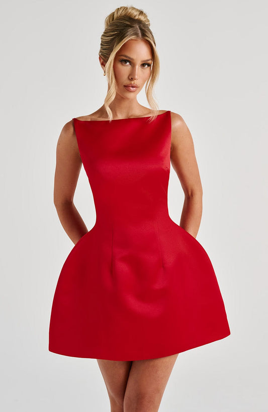 Jade Mini Dress - Rood