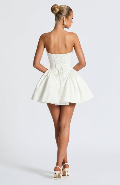 Trinity Mini Dress - Ivory