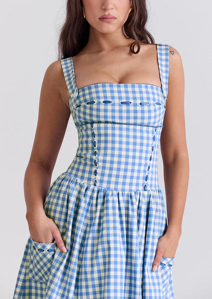 Selwyn | Charmante Gingham Zomerjurk